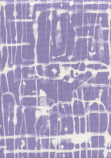 Quadrille Alan Campbell Twill Reverse Lavender on White AC995 03