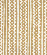 Quadrille Alan Campbell Ric Rac New Camel On Tinted Linen Cotton AC935-01