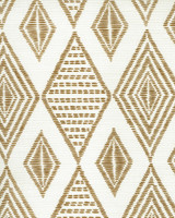 Quadrille Allen Campbell Safari Embroidery Caramel on Tint AC850-13