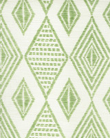 Quadrille Allen Campbell Safari Embroidery Jungle Green on Tint AC850-06