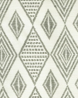 Quadrille Allen Campbell Safari Embroidery Medium Gray on Tint AC850-07	
