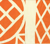 Trellis Background Wallpaper Orange On Tint