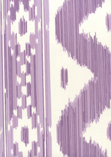 Quadrille China Seas Bali Hai Wallpaper Purple on Almost White 2020-05AWP