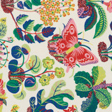 Schumacher Fabric Exotic Butterfly in Spring 176184