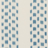 Schumacher Izmir Ikat Stripe Sky 69472 