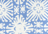 Sigourney Reverse Small Scale French Blue on white 2485 10