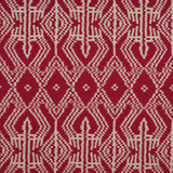 Schumacher Asaka Ikat in Red 176090