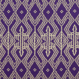 Schumacher Asaka Ikat in Violet 176091