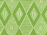 Quadrille Safari Wallpaper Lime on Almost White AP855-15
