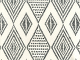 Quadrille Wallpaper Safari Embroidery Black on Almost White AP850-11