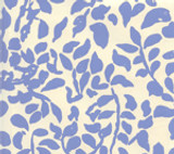 Quadrille Wallpaper Arbre de Matisse French Blue on Off White 2030-04WP