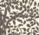 Quadrille Wallpaper Arbre de Matisse Brown on Off White  2030-05WP