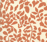Quadrille Wallpaper Arbre de Matisse Shirmp on Off White 2030-03WP