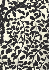 Quadrille Wallpaper Arbre de Matisse Black on Off White 2030-11WP