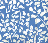 Quadrille Arbre de Matisse Reverse China Blue on Almost White 2035-40AWP