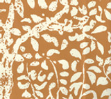 Quadrille Arbre de Matisse Reverse Wallpaper Terracotta 2035-16WP
