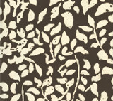 Quadrille Arbre de Matisse Reverse Wallpaper Brown on Off White 2035-07WP
