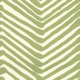 Quadrille Zig Zag Wallpaper Jungle Green on Off White AP302-32