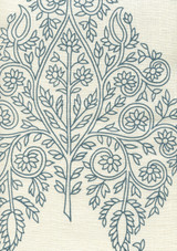 Quadrille Taj Wallpaper Navy on Off White HC1480P-03WP