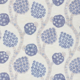 Schumacher Annabel Warp Print Blue 177992