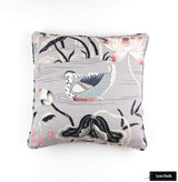 Schumacher Lotus Garden Lilac Pillow 18 X 18