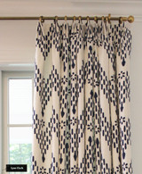 Sister Parish Kismet Custom Drapes (Sister Parish has discontinued this fabric) 