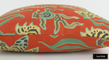 Clarence House Tibet Custom Knife Edge Pillows(shown in Cinnabar-comes in several colors) 2 Pillow Minimum Order