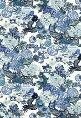 Chiang Mai Dragon China Blue 173272