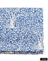 Quadrille Arbre De Matisse Reverse Roman Shade (shown in Reverse China Blue on Tint -comes in many colors)