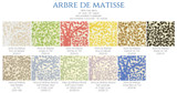 Quadrille Arbre De Matisse Reverse Roman Shade (shown in Reverse China Blue on Tint -comes in many colors)