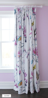 Designers Guild Madame Butterfly Peony F1903 01 Custom Drapes