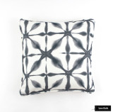 Schumacher Andromeda Pillow (18 X 18) with self welting