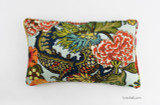 Chiang Mai Dragon Pillow in Aquamarine