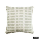 ON SALE - Schumacher Townline Road Sage Green with Self Welting Pillow Cover (16 X 16 - Both Sides) Made To Order