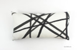 ON SALE 50% OFF Kelly Wearstler for Lee Jofa Channels Ebony/Ivory Pillow (Both Sides - 12 X 24) Made To Order