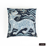 Custom Pillow in Tibet Blues (18 X 18)