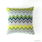 Custom Pillow 22 X 22 in Zenyatta Mondatta in Viridian