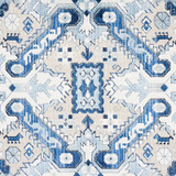 Schumacher Tiraz Velvet Indigo 80601