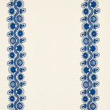 Schumacher Theodora Embroidery Blue 80741 