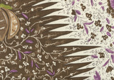 Quadrille Les Indiennes Multicolor Multi Brown Taupe Lilac 302653F