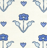 Quadrille Clementine All Over Windsor Royal New Navy on Tint HC1995-04