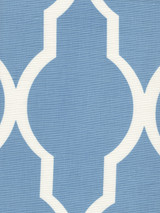 Quadrille Mirador Reverse One Color French Blue on Tint 303715F-01