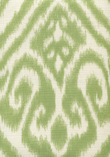 Quadrille Ishim Ikat Jungle Green on Tint 306570F-06