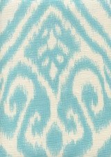Quadrille Ishim Ikat Turquoise on Tint 306570F-03