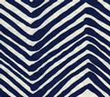 Quadrille Zig Zag in Navy