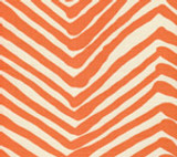 Quadrille Zig Zag in Orange