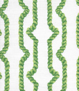 Quadrille Regency Ropes Multi Greens on White JF01010-05
