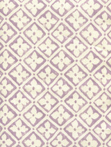 Quadrille Puccini Lavender on Tinted Linen 306330F-05