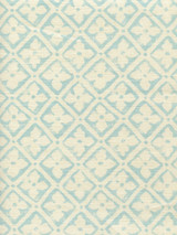 Quadrille Puccini Venice Blue on Tinted Linen 306330F-03