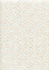 Quadrille Puccini Soft Peach on White Linen 306330F-SPEACH